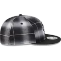 shapka-ploska-cherna-snapbek-9fifty-retro-crown-plaid-na-chicago-white-sox-mlb-ot-new-era
