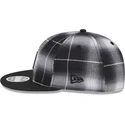 shapka-ploska-cherna-snapbek-9fifty-retro-crown-plaid-na-detroit-tigers-mlb-ot-new-era