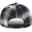 shapka-ploska-cherna-snapbek-9fifty-retro-crown-plaid-na-oakland-athletics-mlb-ot-new-era