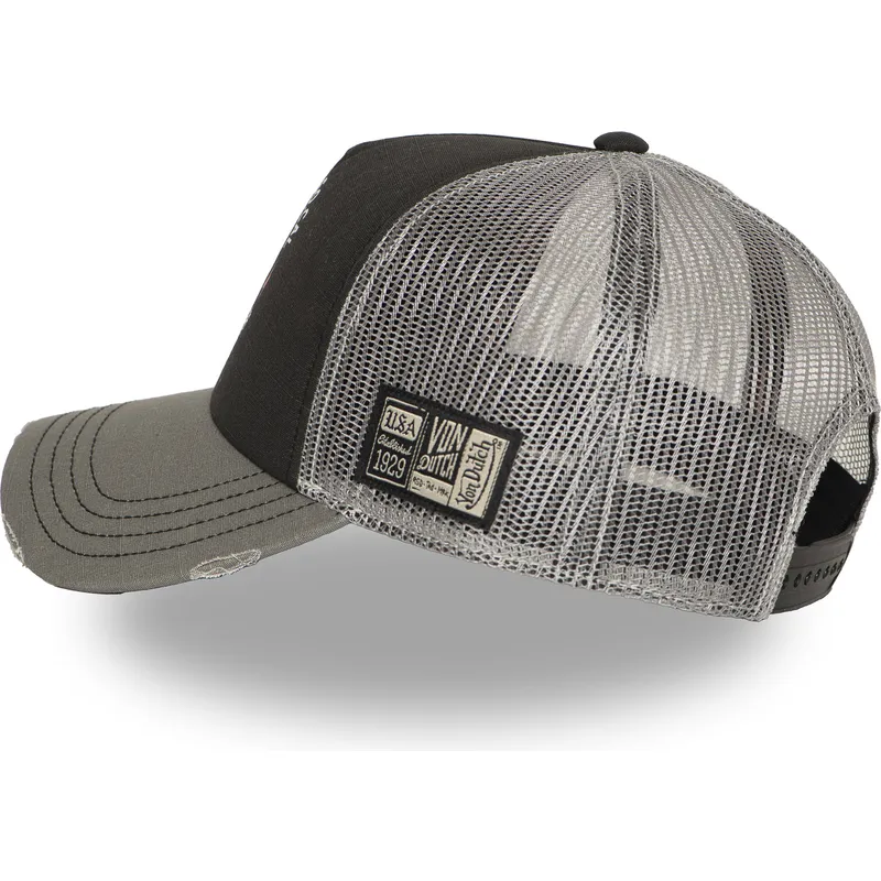 shapka-izvita-traker-siv-snapbek-crew27-ot-von-dutch