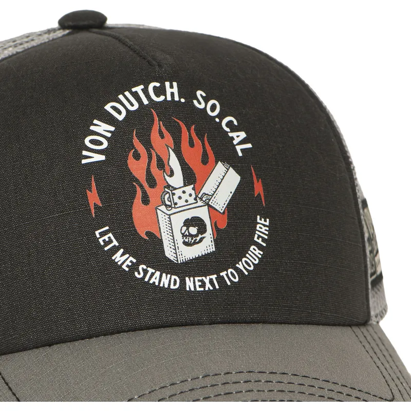 shapka-izvita-traker-siv-snapbek-crew27-ot-von-dutch