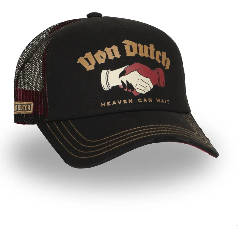 sort-trucker-kasket-crew29-fra-von-dutch