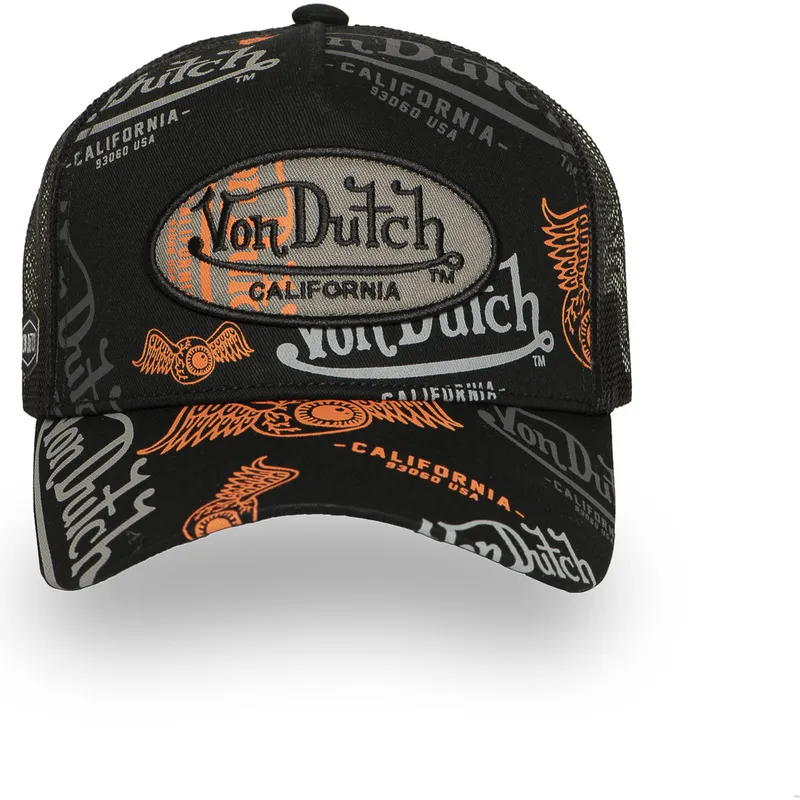 shapka-izvita-traker-cherna-snapbek-cafe03-ot-von-dutch