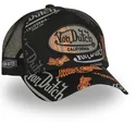 shapka-izvita-traker-cherna-snapbek-cafe03-ot-von-dutch