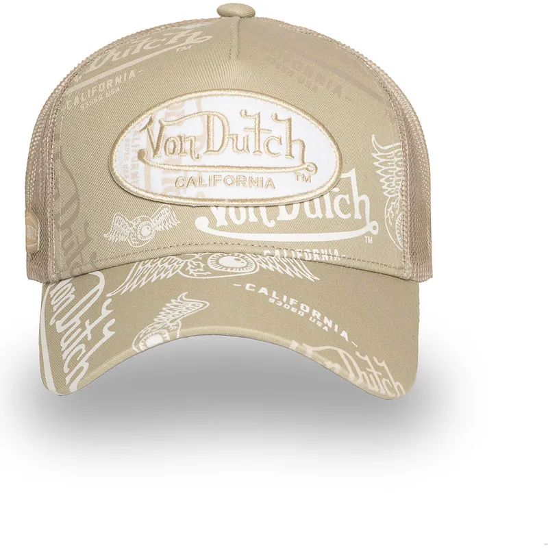 shapka-izvita-bezhov-snapbek-ot-von-dutch