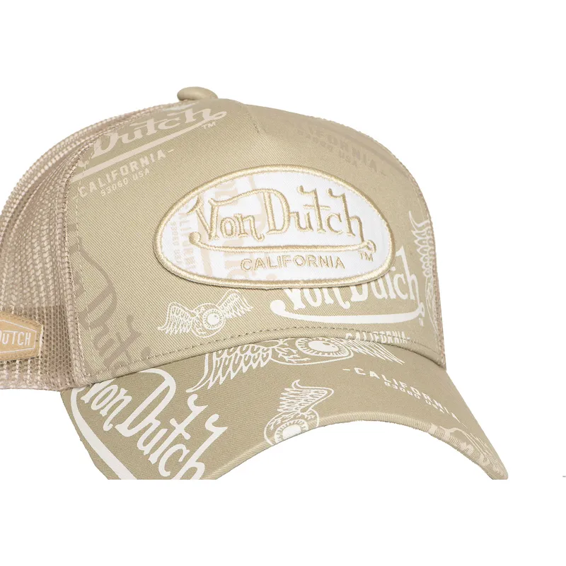 shapka-izvita-bezhov-snapbek-ot-von-dutch