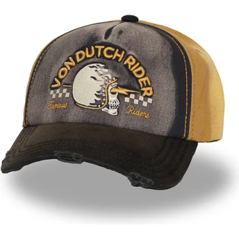 Шапка извита многоцветен снапбек от Von Dutch