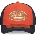 trucker-kasket-orange-og-bla-shield04-fra-von-dutch