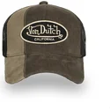 casquette-trucker-marron-et-noire-cut01-von-dutch