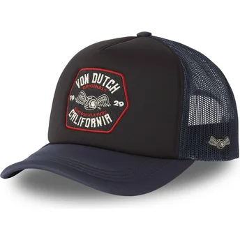 Шапка извита шапка тракер многоцветен снапбек marrón FOAM02 от Von Dutch