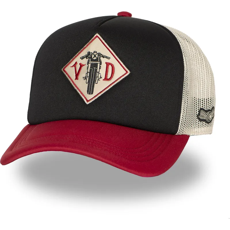 shapka-izvita-traker-mnogocveten-snapbek-foam04-ot-von-dutch
