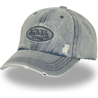 Blaue verstellbare Curved Cap JEAN BL von Von Dutch