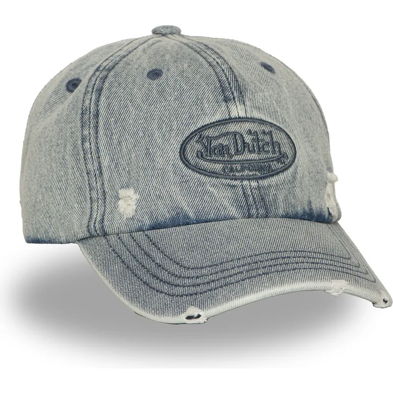 blaue-verstellbare-curved-cap-jean-bl-von-von-dutch