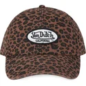 shapka-izvita-leopard-reguliruema-ot-von-dutch