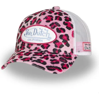 Von Dutch PSA P Леопардова и Розова Шапка Тракер