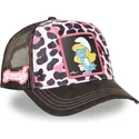 trucker-cap-leopard-rosa-schlumpfine-smu-leop-die-schlumpfe-von-capslab