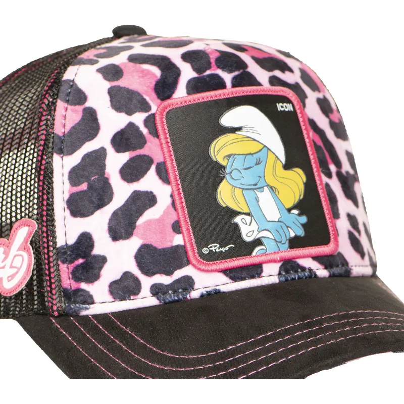 gorra-trucker-leopard-pink-pitufina-smu-leop-smolferne-fra-capslab