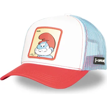 Capslab Papa Smurf SMU PAPA The Smurfs многоцветна шапка тракер