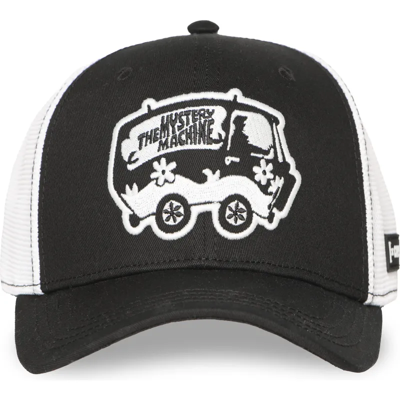 gorra-trucker-sort-og-hvid-the-mystery-machine-sd3-van-scooby-doo-fra-capslab