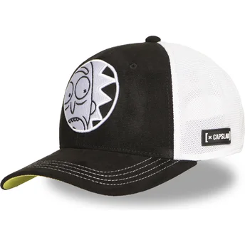 Trucker kasket sort og hvid Rick Sanchez REM6 GLO Rick og Morty fra Capslab
