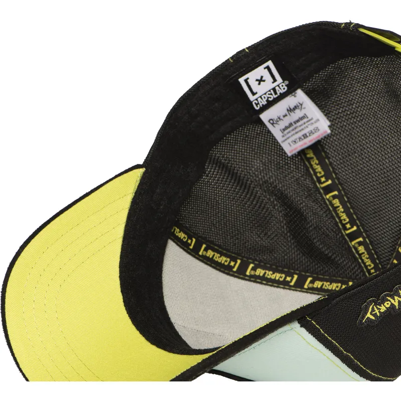 gorra-trucker-bla-og-sort-rick-sanchez-rem6-gun-rick-og-morty-fra-capslab