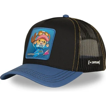 Gorra trucker negra y azul Tony Tony Chopper OP6 CHO One Piece de Capslab