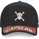 sort-justerbar-kasket-med-bojet-skygge-straw-hat-pirates-op6-pir-one-piece-fra-capslab