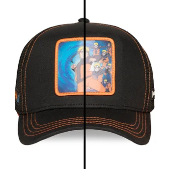 Καπέλο trucker μαύρο Naruto Uzumaki NS5 KAG Naruto από Capslab