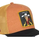 gorra-trucker-orange-und-schwarz-lucky-luke-lck2-lob-von-capslab