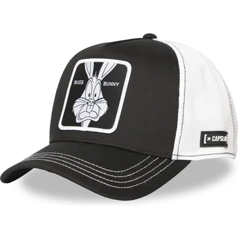 Καπέλο trucker μαύρο και λευκό Bugs Bunny LOO12 BUG CT Looney Tunes από Capslab