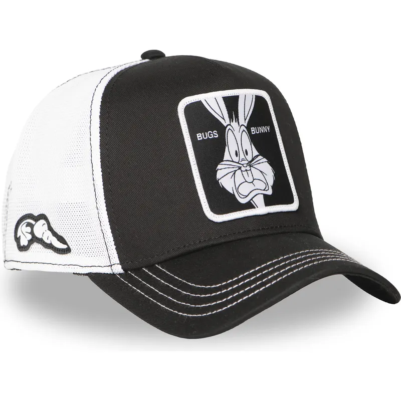 shapka-izvita-cherna-snapbek-bugs-bunny-looney-tunes-ot-capslab
