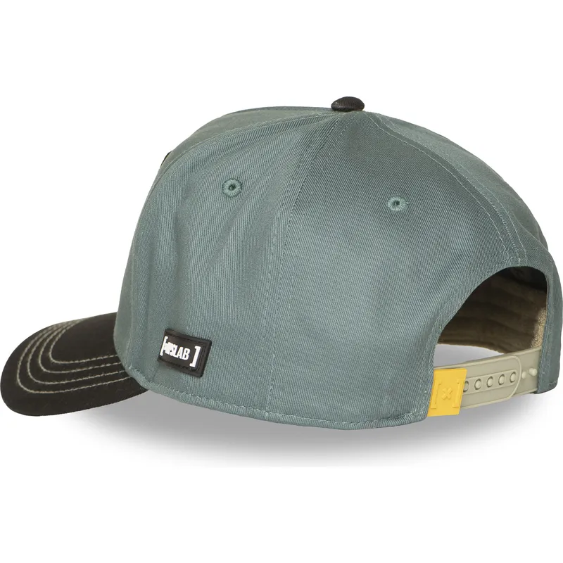 gorra-curva-gron-og-sort-snapback-daffy-and-loo12-daf2-looney-tunes-fra-capslab