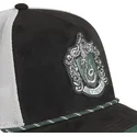 trucker-kasket-sort-og-hvid-slytherin-hp3-sly-harry-potter-fra-capslab