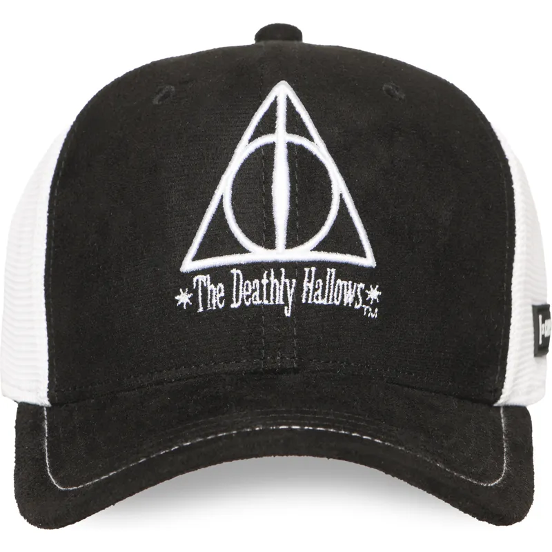 trucker-cap-schwarz-und-weiss-die-heiligtumer-des-todes-hp3-dea-harry-potter-von-capslab