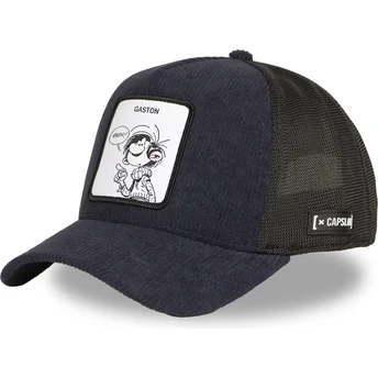 Καπέλο τράκερ μπλε ναυτικό και μαύρο Gaston Lagaffe GLG2 GBD από Capslab