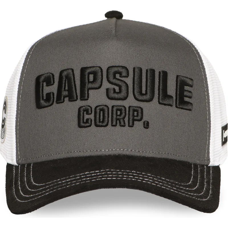trucker-kasket-sort-og-hvid-capsule-corporation-dbz10-cap-dragon-ball-fra-capslab