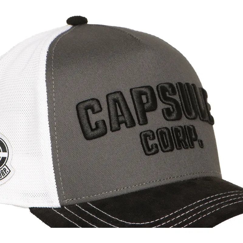 trucker-kasket-sort-og-hvid-capsule-corporation-dbz10-cap-dragon-ball-fra-capslab