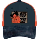 trucker-cap-blau-und-orange-son-goku-kind-db6-kid-dragon-ball-von-capslab
