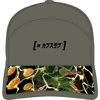 Grøn justerbar curved cap Shenron DBZ10 SHE Dragon Ball fra Capslab