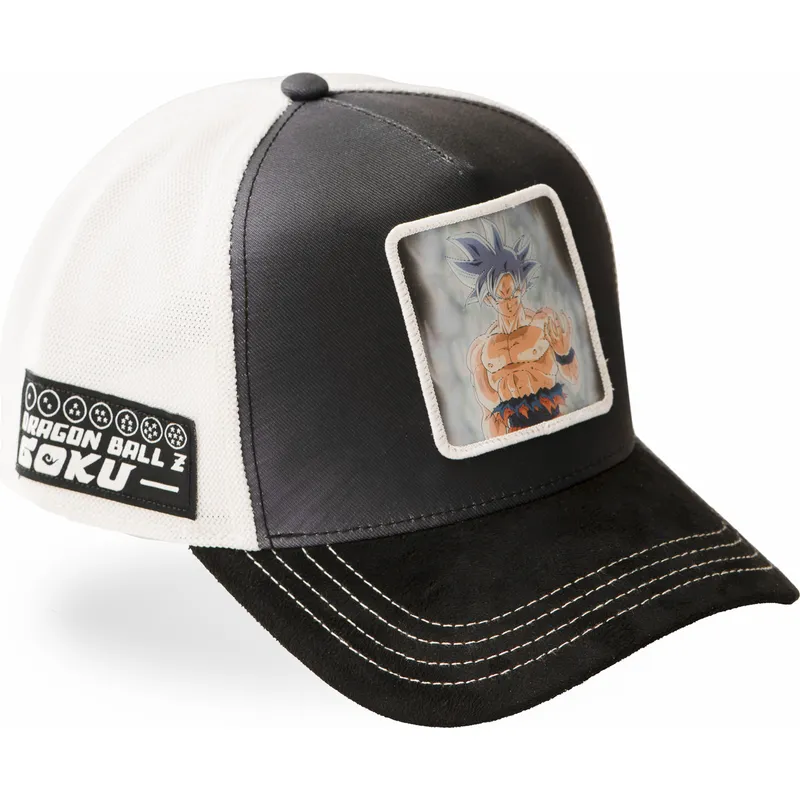 trucker-cap-schwarz-und-weiss-son-goku-ultra-instinct-dbs7-uic-dragon-ball-von-capslab