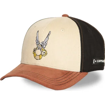 Καπέλο καμπυλωτό πολύχρωμο snapback PCS AST Astérix el Galo της Capslab