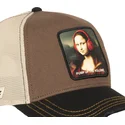 capslab-mona-lisa-pump-up-the-volume-fam-mon-famous-brown-and-black-trucker-hat