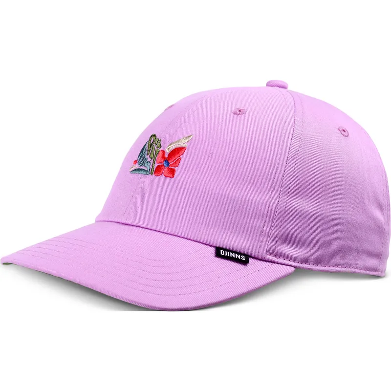 justerbar-lilla-buet-kasket-m-flowers-fra-djinns