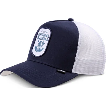 Djinns Original HFT Trucker-Cap marineblau und weiß