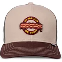 buet-kasket-multifarvet-snapback-til-dreng-food-bacon-basic-fra-djinns