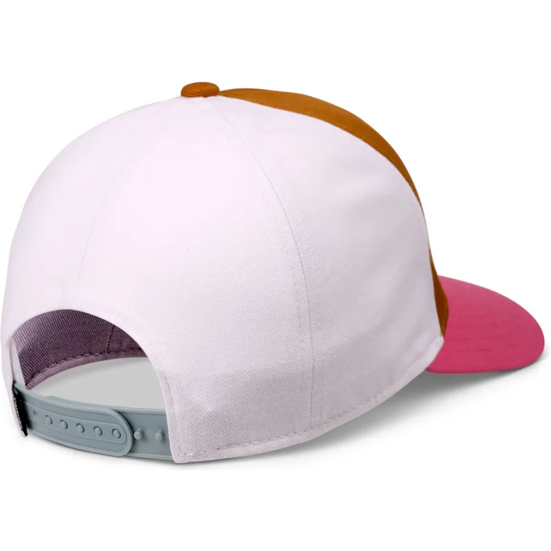 shapka-izvita-mnogocveten-snapbek-za-deca-food-gelato-basic-ot-djinns
