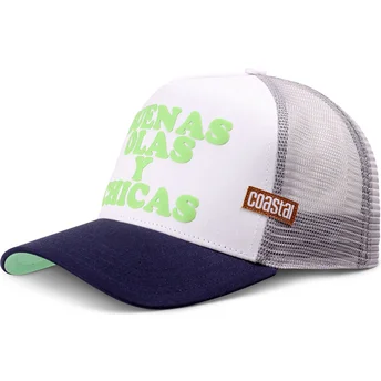Gorra trucker flerfarvet Buenas Olas Y Chicas HFT fra Coastal