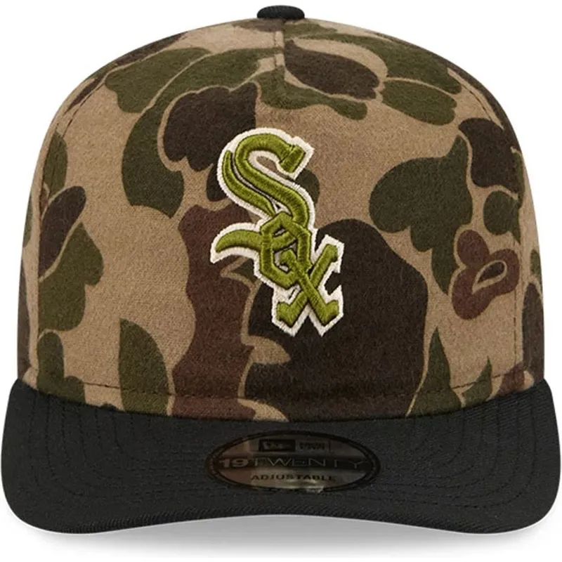 buet-kasket-camouflage-justerbar-19twenty-brushed-cotton-three-looms-duck-fra-chicago-white-sox-mlb-fra-new-era