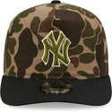 verstellbare-gebogene-tarnkappe-19twenty-brushed-cotton-three-looms-duck-der-new-york-yankees-mlb-von-new-era