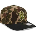 shapka-izvita-kamuflazh-reguliruema-19twenty-brushed-cotton-three-looms-duck-na-new-york-yankees-mlb-ot-new-era